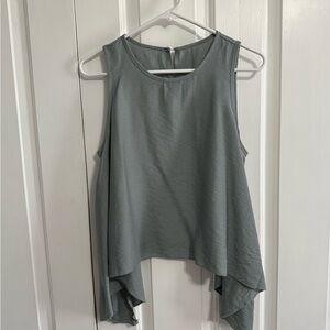 Stylish Women's Gray Tank Top